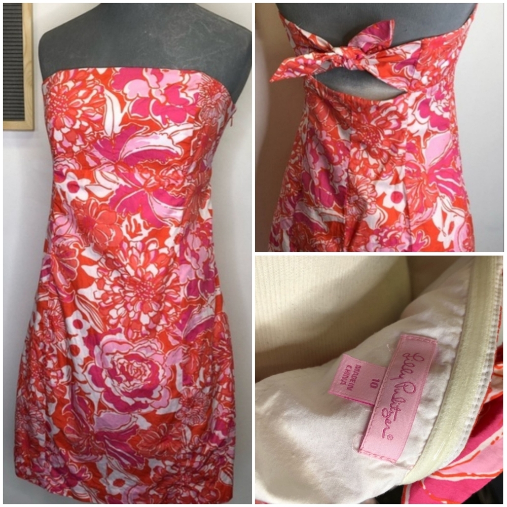 Lilly Pulitzer Strapless Dress